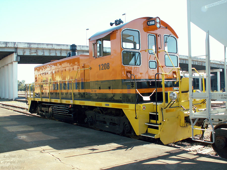 Queen and Crescent Outdoor display area - Railfest Meridian, MS 2010