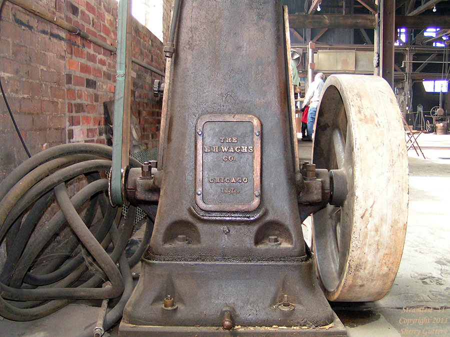 Old tool base in the foundry - Soule' Steamfest 2011