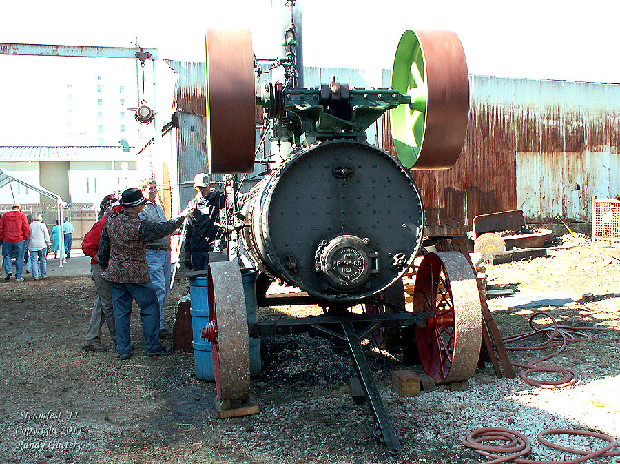 Frick Steam Engine -  Soule' Steamfest 2011