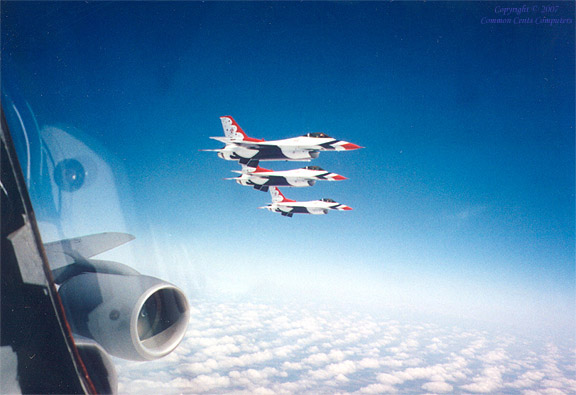 Thunderbirds mid-air refueling, meridian, ms