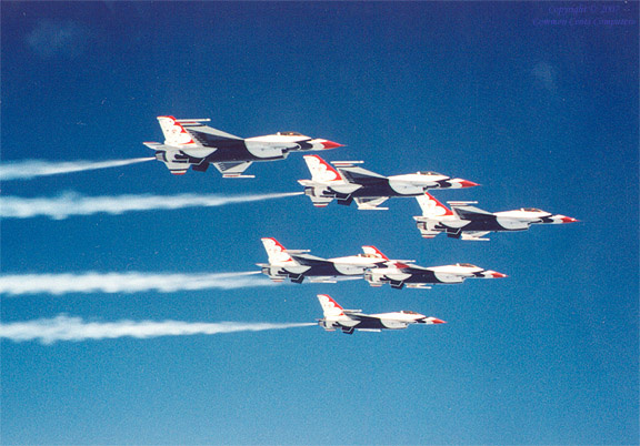 Thunderbirds mid-air refueling, meridian, ms