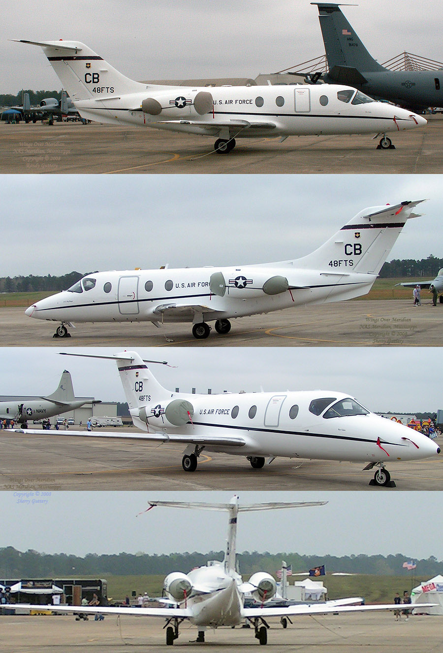 Air Force t-1A Jayhawk training aircraft. 